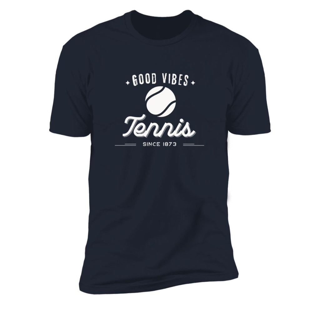 "Good Vibes" Men's Cotton Tennis T-Shirt