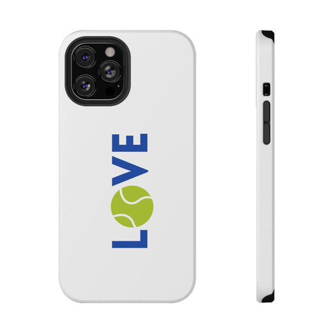 LOVE Phone Case White