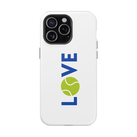 LOVE Phone Case White