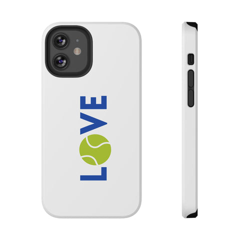 LOVE Phone Case White