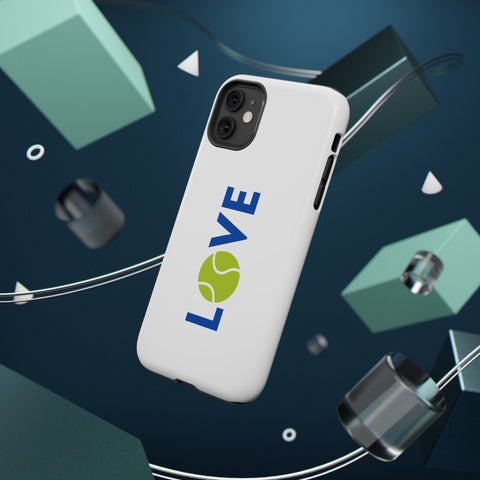 LOVE Phone Case White