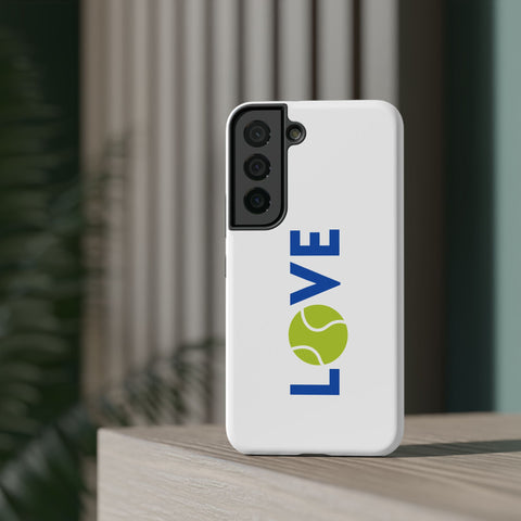 LOVE Phone Case White