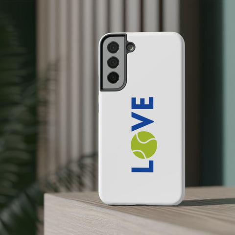 LOVE Phone Case White