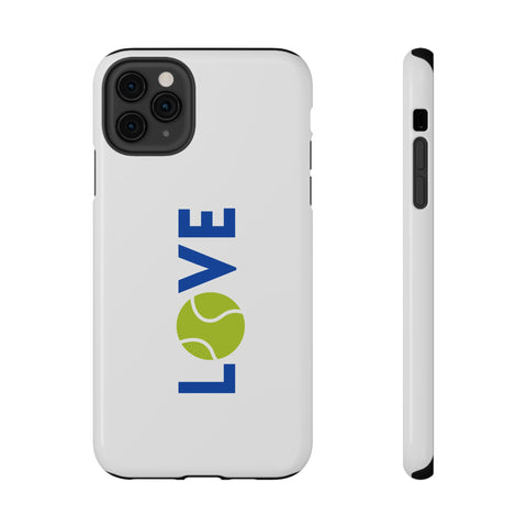 LOVE Phone Case White