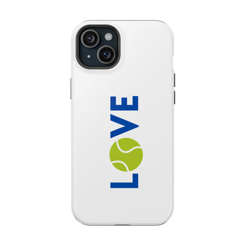 LOVE Phone Case White