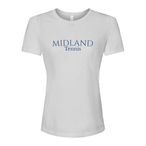 Women's Relaxed Fit Triblend Tee - Heritage Design