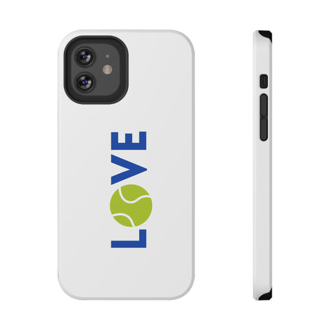 LOVE Phone Case White