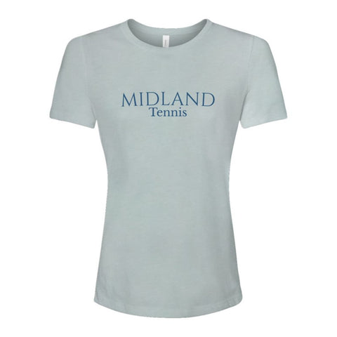 Women's Relaxed Fit Triblend Tee - Heritage Design