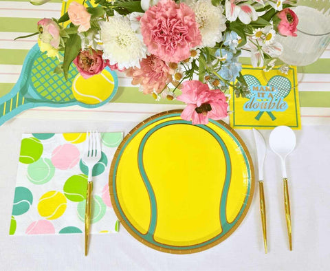 Tennis Ball Multi Lunch Napkin/40pk