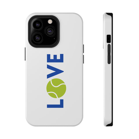 LOVE Phone Case White