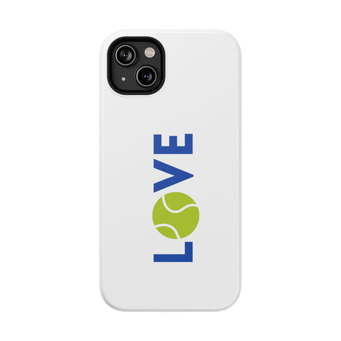 LOVE Phone Case White