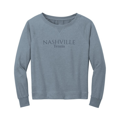 Featherweight terry custom city crewneck - Hertitage Design