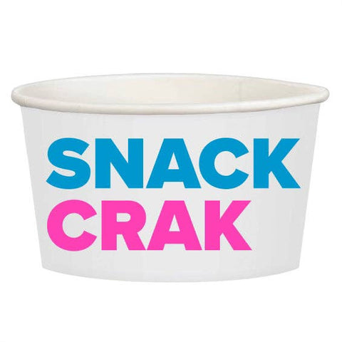 “SNACK CRAK” TREAT CUPS: NAVY AND BLUE
