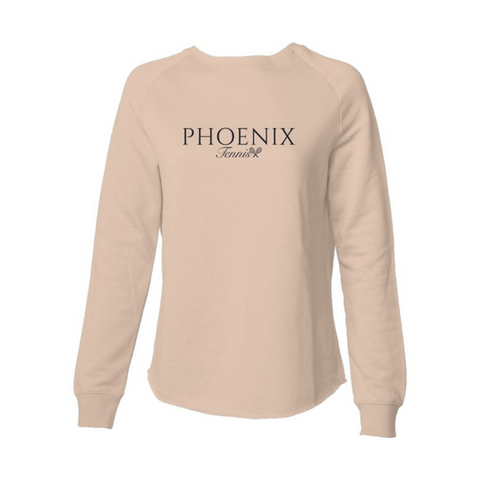 Womens lighweight wash custom city sweatshirt - City Classic Design