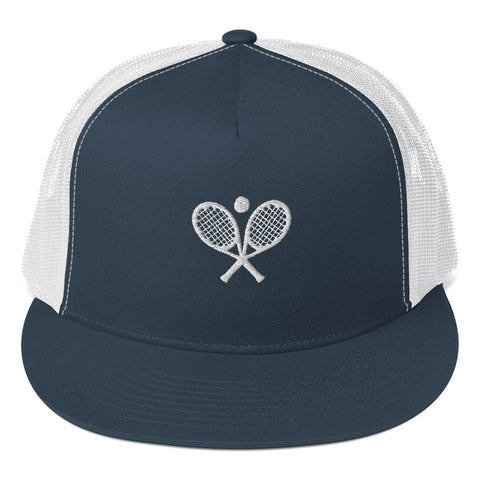 Tennis Racket Trucker Cap