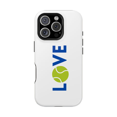 LOVE Phone Case White