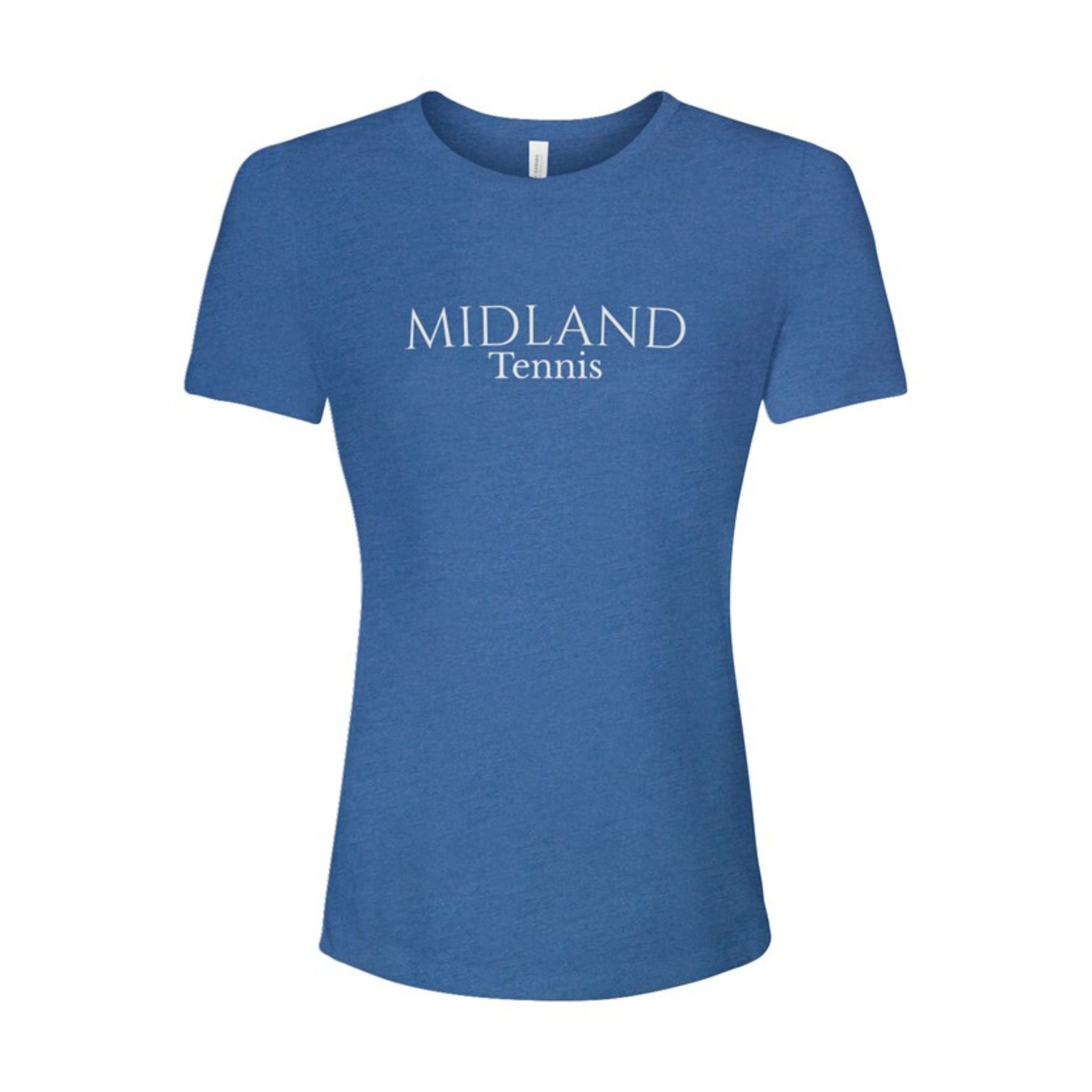 Women's Relaxed Fit Triblend Tee - Heritage Design
