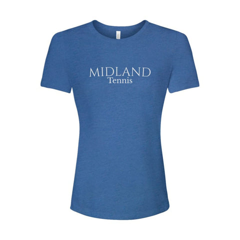Women's Relaxed Fit Triblend Tee - Heritage Design