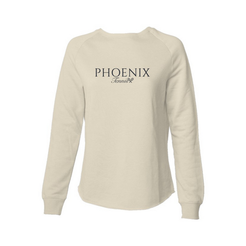 Womens lighweight wash custom city sweatshirt - City Classic Design