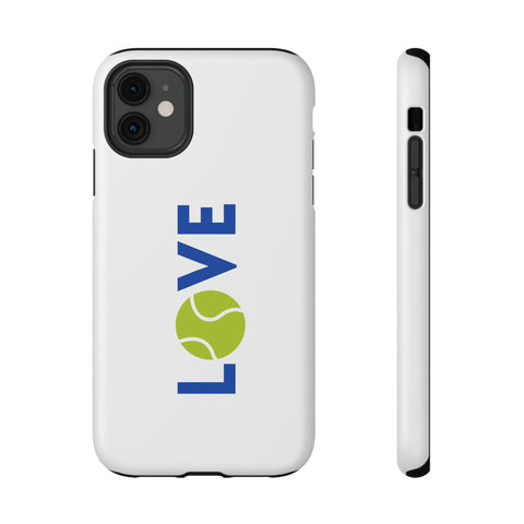 LOVE Phone Case White