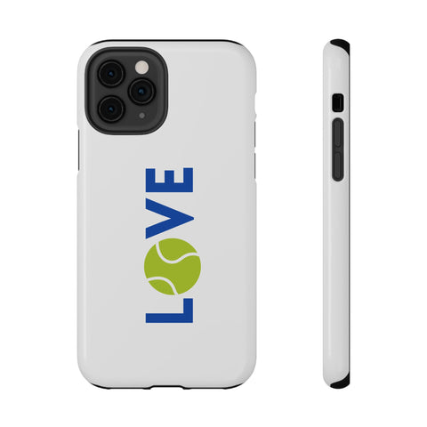 LOVE Phone Case White