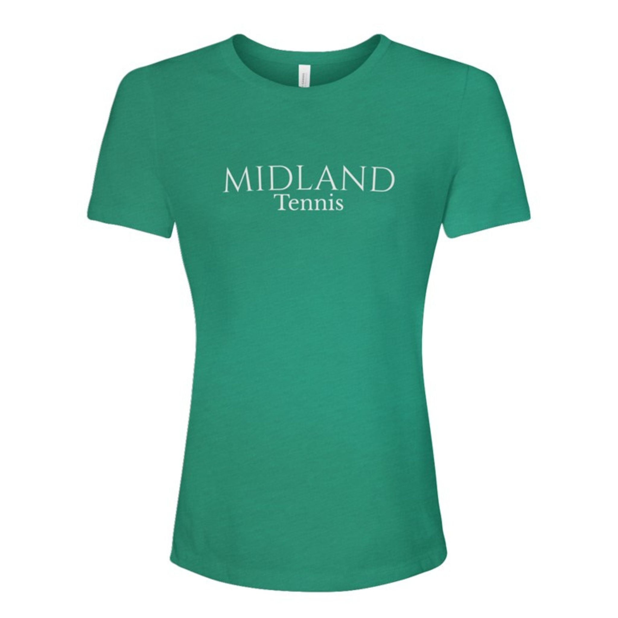 Women's Relaxed Fit Triblend Tee - Heritage Design