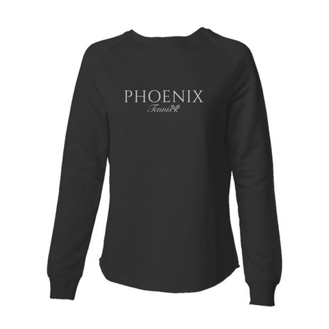 Womens lighweight wash custom city sweatshirt - City Classic Design