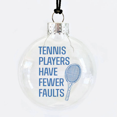Tennis Holiday Ornaments