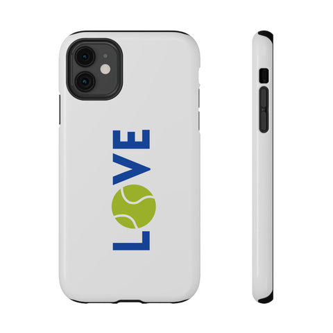 LOVE Phone Case White