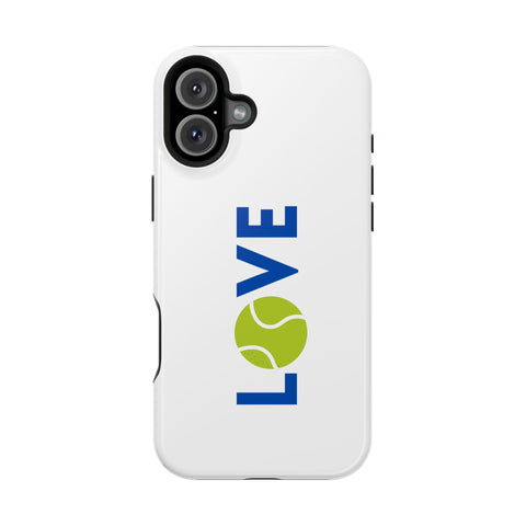 LOVE Phone Case White