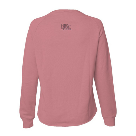 Womens lightweight wash cutom city sweatshirt - City Design