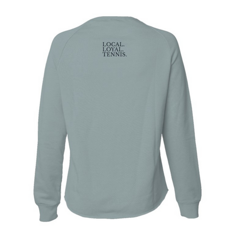 Womens lighweight wash custom city sweatshirt - City Classic Design