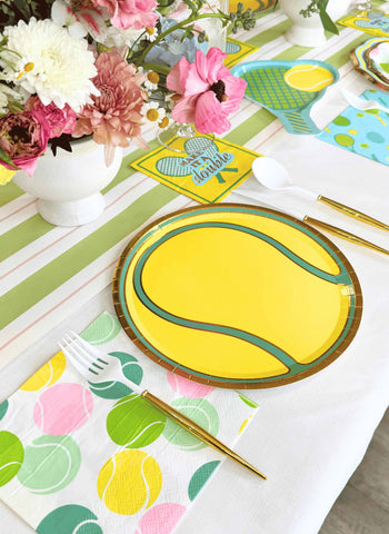 Tennis Ball Multi Lunch Napkin/40pk