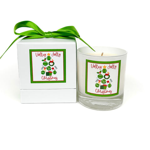 Holiday Tennis themed Scented Candle 