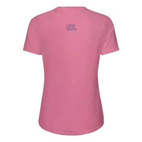 Women's Relaxed Fit Triblend Tee - City Classic Deisgn