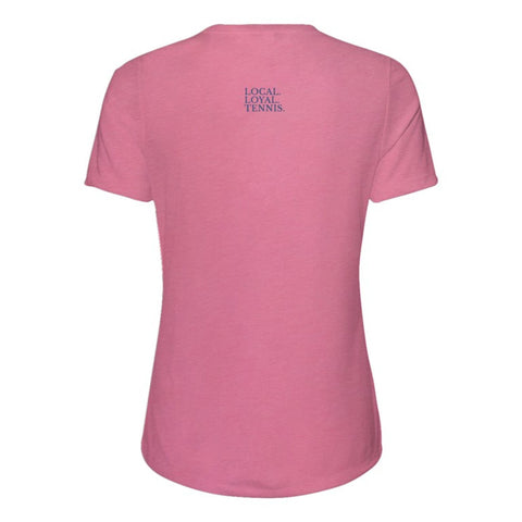 Women's Relaxed Fit Triblend Tee - Heritage Design