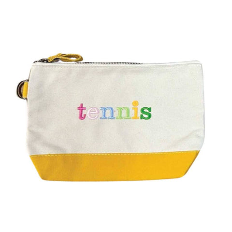 LOVE Embroidered Zip Pouch