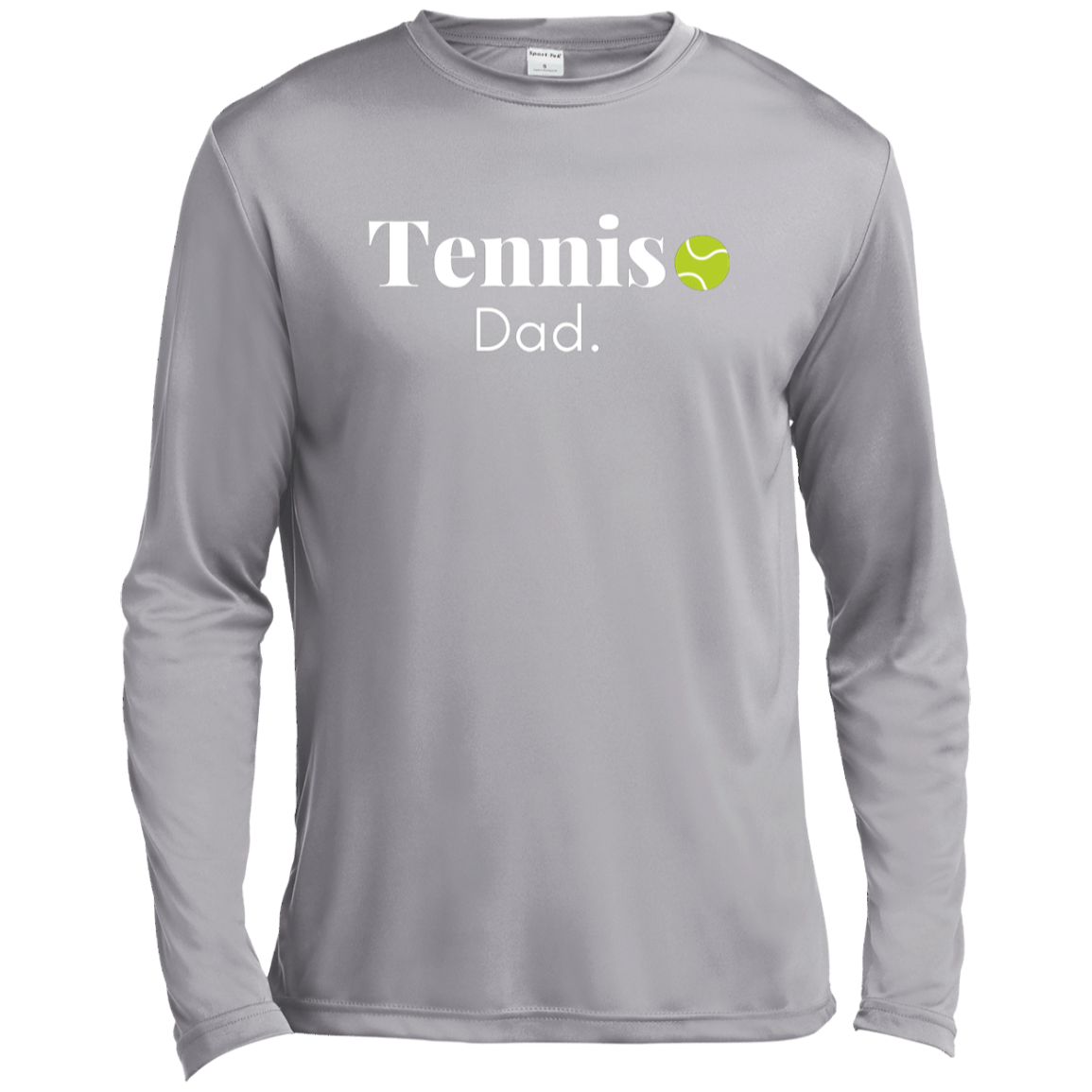 Tennis Dad Long Sleeve Performance Tee