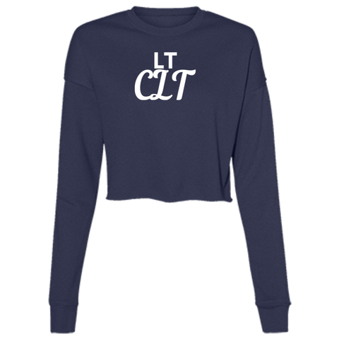 LT CLT Ladies' Cropped Fleece Crew