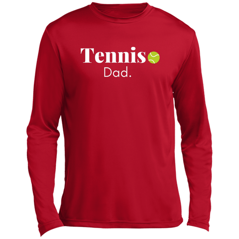 Tennis Dad Long Sleeve Performance Tee