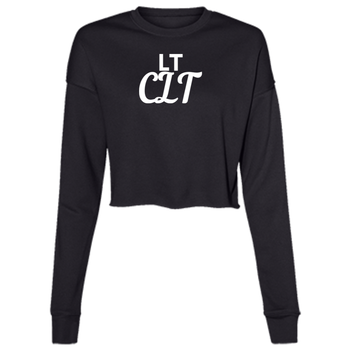 LT CLT Ladies' Cropped Fleece Crew