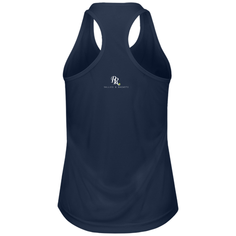 Sometimes you Gotta- CALM the F DOWN. Ladies Tennis Performance Tanks