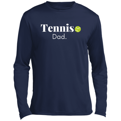 Tennis Dad Long Sleeve Performance Tee