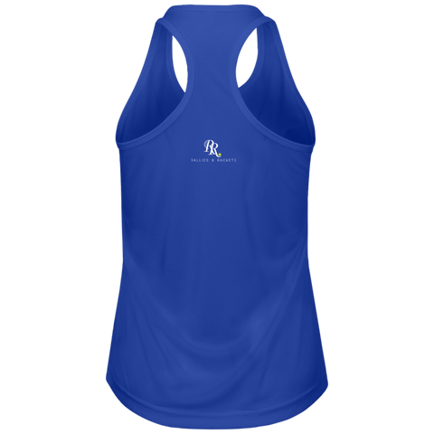 Sometimes you Gotta- CALM the F DOWN. Ladies Tennis Performance Tanks