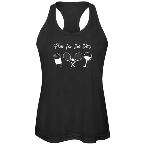 Plan for the Day Ladies Tennis Performance Tank