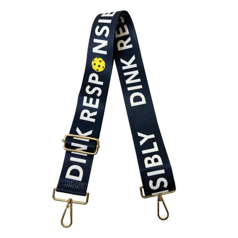 Pickleball Adjustable Bag Strap - Dink Responsibly