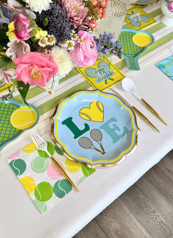 Tennis Ball Multi Lunch Napkin/40pk
