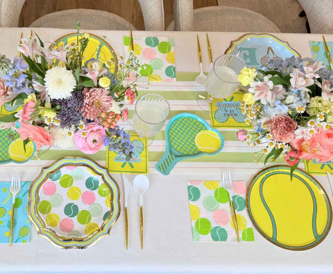 Tennis Ball Multi Lunch Napkin/40pk