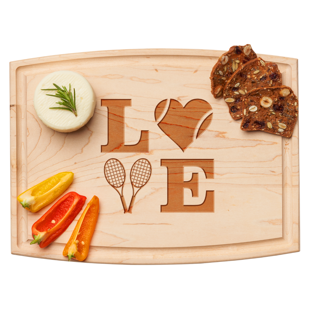 Tennis LOVE Cutting Board| 12 x 9