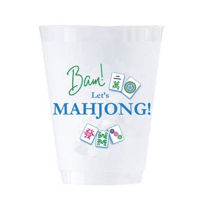 Bam Let's Mahjong Shatterproof Cups